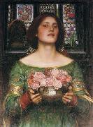 John William Waterhouse, Gather Ye Rosebuds While Ye May...